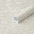 Beige and Cream White Peel and Stick Wallpaper Floral Wallpaper Slef Adhesive Removable Waterproof Contact Paper Boho Wall Paper for Dining Room Bedroom Living Room Bathroom Kitchen 17.3''x78.7''