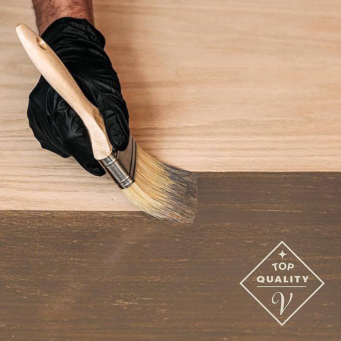 Varathane Premium Fast Dry Wood Stain | 1 Hour Dry Time | 1 Coat Color | Interior Wood Stain | Furniture, Cabinets, Doors, Trim | Quart | Carbon Gray