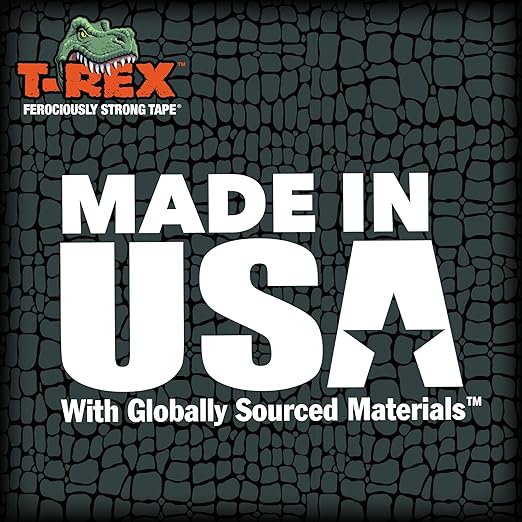 T-REX Waterproof and Repair Tape, White, 1.88" x 30 ft. (Pack of 1) Ferociously Strong, Extreme Weather & UV Resistance