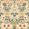 ILHIIOR Yellow Floral Peel and Stick Wallpaper - Boho Vintage Leaf Pattern - Removable Self Adhesive for Cabinet Drawers - 17.5''x393''