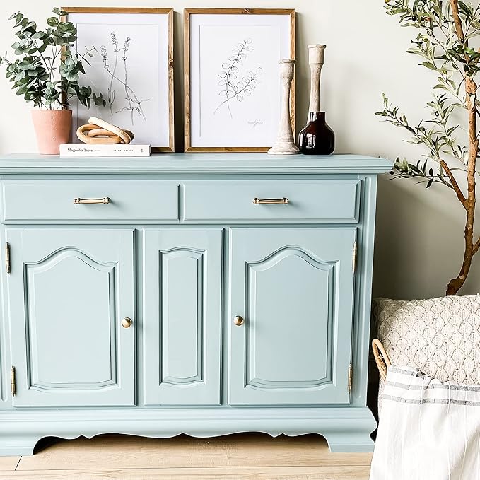 Beyond Paint All-in-One Refinishing Paint, No Sanding, Matte Finish for Cabinets, Countertops, Furniture and Doors, 1 Pint, Nantucket