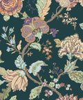 NextWall Kianna Jacobean Floral Peel and Stick Wallpaper (Victorian Jade)