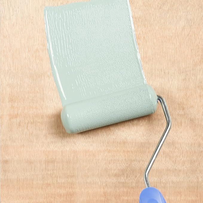 Mister Rui Foam Paint Roller - Small Paint Roller, Mini Paint Roller & Paint Roller Cover 4 inch for Painting Walls, Cabinets, Cupboards, Doors