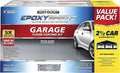Rust-Oleum 365186 EPOXYSHIELD Garage Floor Coating Kit, 2.5 Car, Gloss Dark Gray