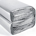 YoleShy Double Reflective Insulation 24 in X 20 FT RV Window Insulation for Summer Heat Reflective Window Film for Roof, Car, Garage Doors