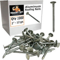 2”- ALUMINUM - Roofing Vinyl siding facia nails - 6d - Qty (1000)