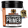 BEEST Multi-Purpose Primer - Gray, 1 Gallon Covers up to 250 Sq Ft| Liquid Rubber Deck Coating - Elastomeric Roof Coating - Water-Based, High-Adhesion Bonding Primer for Concrete, Metal, Wood, TPO
