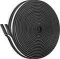 Self Adhesive Foam Tape Weatherstrip 1/4In x 1/4In x 33Ft High Density Foam Insulation Strips Foam Seal Weather Stripping with Strong Adhesive for Door and Window Sound Isolation Soundproofing