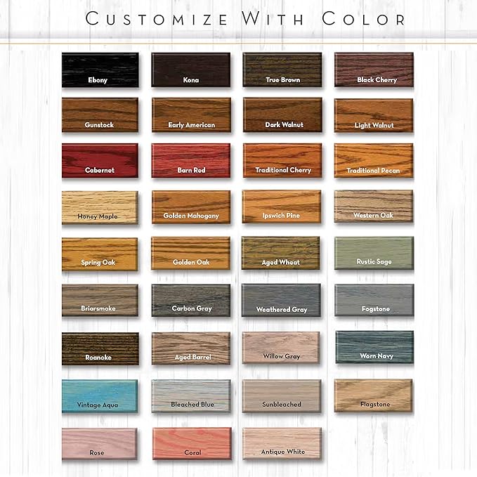 Varathane Premium Fast Dry Wood Stain | 1 Hour Dry Time | 1 Coat Color | Interior Wood Stain | Furniture, Cabinets, Doors, Trim | Quart | Sunbleached
