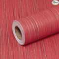 Burgundy Red Grasscloth Peel and Stick Wallpaper Texture Contact Paper 15.7"x1200" Vintage Wallpaper Removable Waterproof Wall Paper for Room Walls Cabinets Furniture Drawers Desk