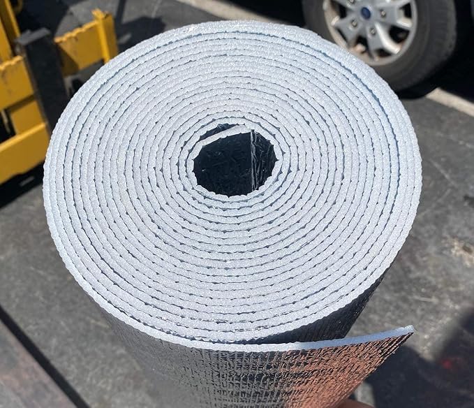 INSULATION MARKETPLACE SmartSHIELD -3mm 24 Inchx25ft Reflective Foam Core Insulation roll, Radiant Barrier - Engineered Foil