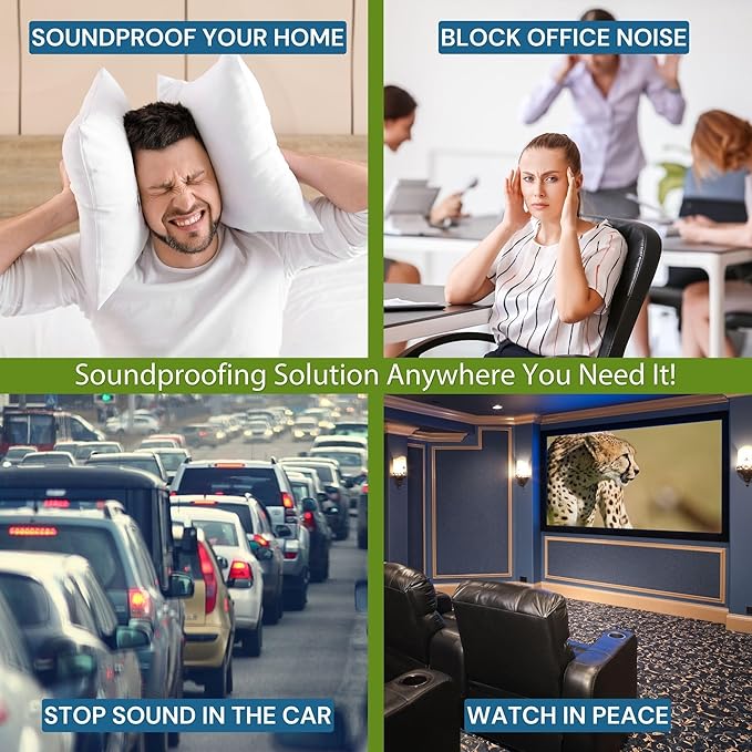 1 LB Mass Loaded Vinyl 4.5’x 30’ (135 SF) – MLV Soundproofing Barrier for Walls, Ceilings, Vehicles – 26 STC Rating – Flexible Noise Blocker Roll – Easy to Cut & Install - Multiple Options