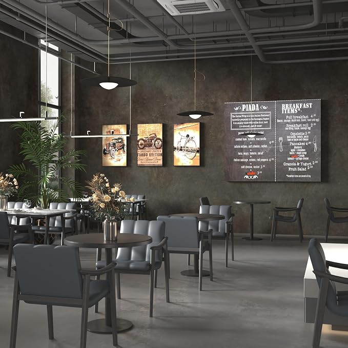 BOMENG Concrete Wallpaper Peel and Stick 16"x354" Dark Grey Industrial Wallpaper Brown Tan Rusty Matte Black Cement Contact Paper with Air Guide Slot Design Wall Paper for Bathroom Bedroom Walls