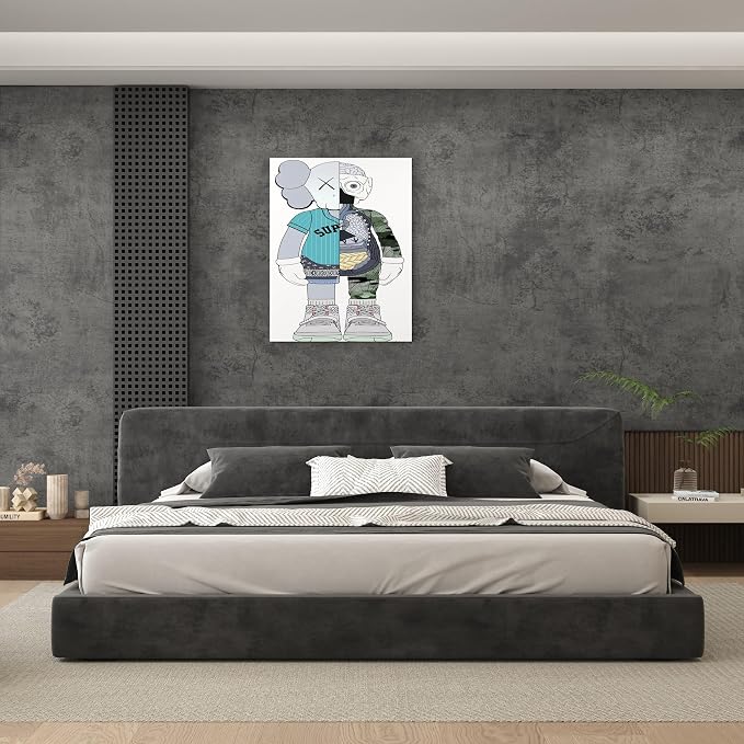 JSEVEM 16"×354" Dark Grey Concrete Contact Paper Self Adhesive Gray Faux Cement Wallpaper Peel and Stick Waterproof Industrial Matte Textured Vinyl Wrap for Office Bedroom Living Walls