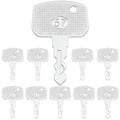 68920 Ignition Keys, 10 Pack PL501-68920 Kubota Keys fits Cart Truck Kubota Tractor Loader RTV900 RTV500 BX1850, SVL90 SVL75