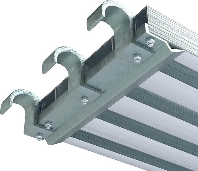 Louisville Ladder 7 ft. x 19 in. Aluminium Scaffolding Platform, 75 psf-Load Capacity, PD9207