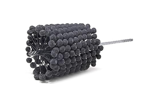 Brush Research GBD31212 FLEX-HONE®, 3-1/2" (89mm) Diameter, 120 Grit, Silicon Carbide, For Mild Steel, Stainless Steel Cast Iron and Softer Ferrous Materials
