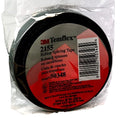 3M Temflex Rubber Splicing Tape 2155, 3/4 in x 22 ft, Black, General Purpose Self-Fusing Electrical Insulating Tape, 1 Roll