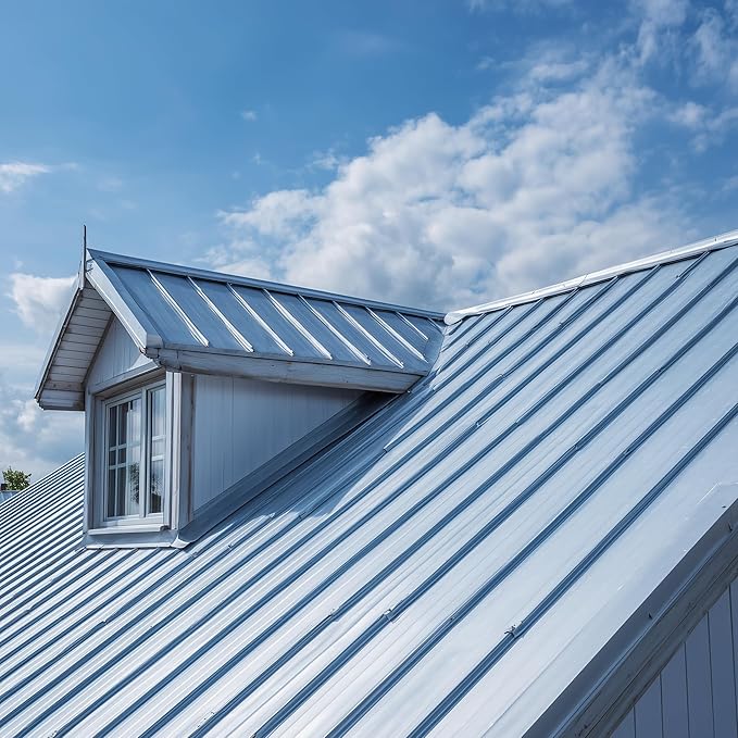 EVOLVE Aluminum Paint, 1 Gallon – Oil-Based Rust Protection for Roofs, Grain Bins & Equipment