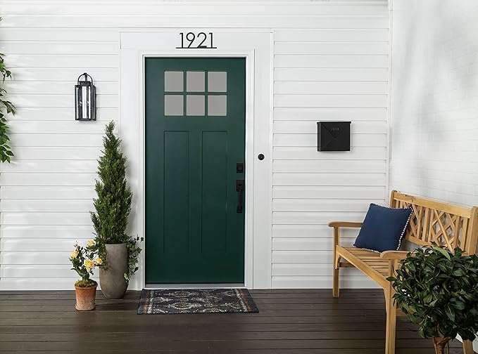 Rust-Oleum 376514 Advanced Dry Door & Trim Paint, Quart, Satin Vermont Green