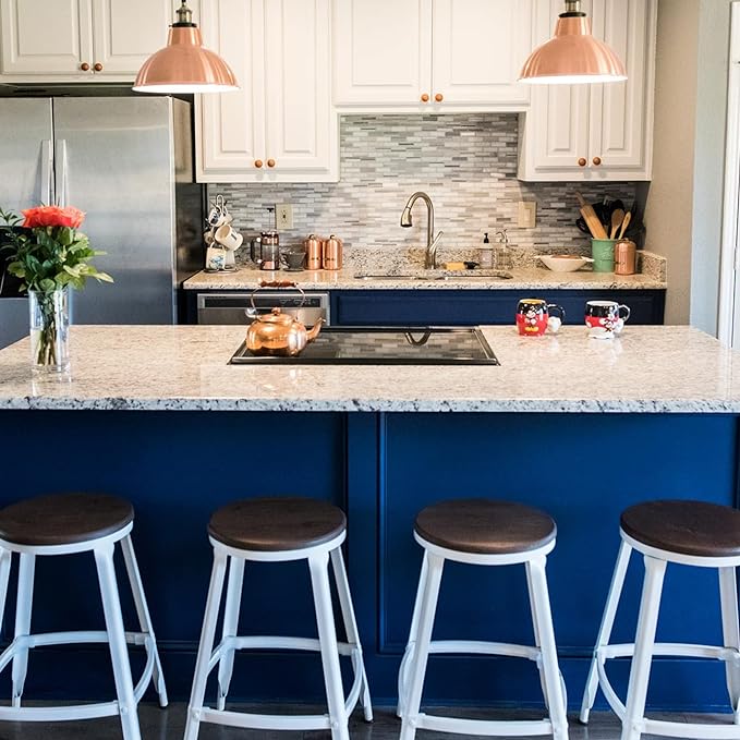 Beyond Paint All-in-One Refinishing Paint, No Sanding, Matte Finish for Cabinets, Countertops, Furniture and Doors, 1 Pint, Navy
