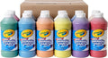 Crayola Washable Paint (12ct), Bulk Paint Set for Kids' Art Projects, 16 Oz, Nontoxic Craft Supplies, Teacher Classroom Must Haves, Ages 3, 4, 5