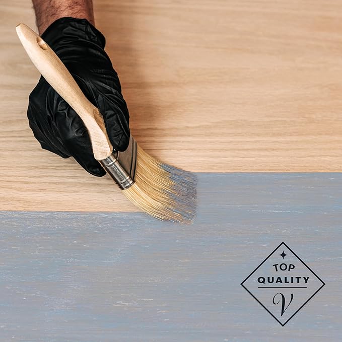 Varathane Premium Fast Dry Wood Stain | 1 Hour Dry Time | 1 Coat Color | Interior Wood Stain | Furniture, Cabinets, Doors, Trim | Quart | Bleached Blue