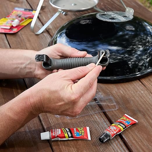 Flex Seal Epoxy, Extreme Liquid, Multi-Purpose, Durable, Permanent, Watertight, Long-Lasting Bond, for Automotive, Marine, Plumbing, Home, & Tool Repairs, Cures Black, 2 Tubes: 0.5 fl oz (14 mL) Each