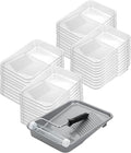 Bates- Paint Tray Set, 9 Inch, 42 pcs, 1x 9 Inch Paint Roller Tray, 40x Disposable Tray Liners & 1x Roller Frame