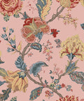 NextWall Kianna Jacobean Floral Peel and Stick Wallpaper (Blush)