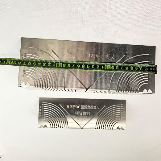 Precisionflex Angle & Arc Marking Tool 2025 - New Square Steel Pipe Bend Welding Guide for Cutting - Small