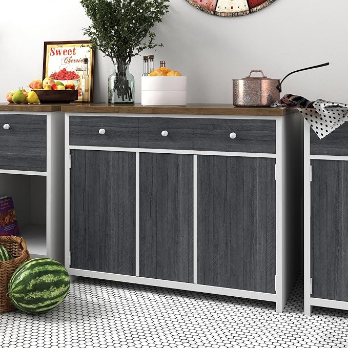 WESTICK Wood Contact Paper Peel and Stick Countertops Waterproof Black Wood Look Contact Paper for Cabinets Drawers Removable Table Dark Wooden Wallpaper Peel and Stick Vinyl Countertop 12" x 78"
