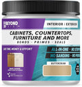 Beyond Paint All-in-One Refinishing Paint, No Sanding, Matte Finish for Cabinets, Countertops, Furniture and Doors, 1 Pint, Buttercream
