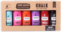 Little Birdie Chalk Paint Set - Matte Acrylic Painting Supplies for DIY Crafts, Furniture, Indoor Outdoor - Multisurface, Non Toxic, 60mL Bottles, Vibrant