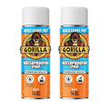 Gorilla Waterproofing Spray, Rubberized Sealant, White, 14 Ounce (Pack of 2) - Seals Out Water, Air, and Moisture