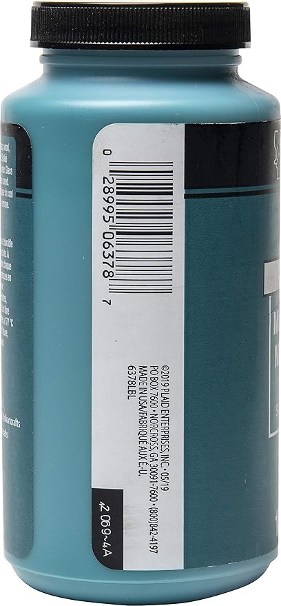 FolkArt Multi-Surface Satin Acrylic Paint in Assorted Colors, 16 oz, Teal 16 Fl Oz