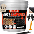 2-in-1 Rust Converter & Metal Primer, 141oz Rust Reformer Paint for Metal, Automotive Rust Remover, UV & Heat Resistant Anti-Corrosion Coating, Industrial-Grade Water-Based Rust Inhibitor