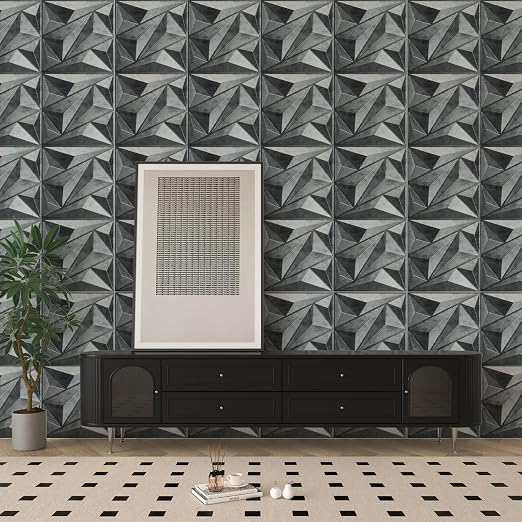 33 Pack 3D Wall Panel Diamond for Interior Wall Décor, PVC Textured Wall Panels, 12''x12'' Cover 32.Sq.Ft. Patina Bronze | PVC Accent Wall Panels for Interior Wall Decor, Living Room Lobby Bedroom Hotel Office