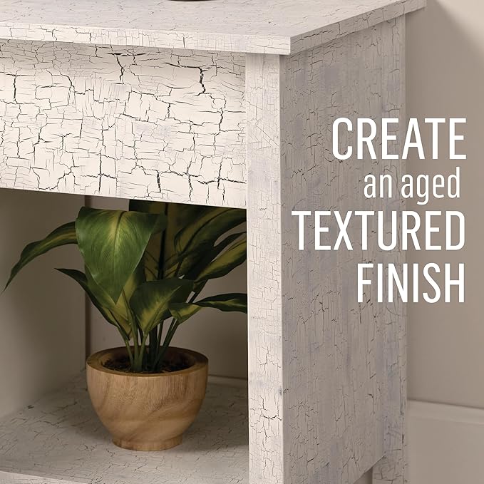 FolkArt Home Decor Chalk Furniture & Craft Acrylic Paint in Assorted Colors, 8 ounce, Crackle