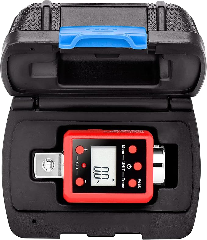NEIKO 20743A 3/4-Inch Digital Torque Adapter, 150–750 ft-lb Range, Torque Wrench Converter with Audible Alert, Calibrates Digital and Analog Torque Wrenches