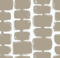 Safiyya Peel and Stick Wallpaper Mid Century Modern Abstract Contact Paper Geometric Wall Paper Self Adhesive Removable Wallpaper for Bathroom and Bedroom Vinyl 17.3"x78.7" Light Brown and White