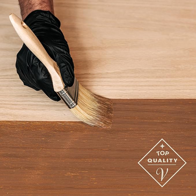 Varathane Premium Fast Dry Wood Stain | 1 Hour Dry Time | 1 Coat Color | Interior Wood Stain | Furniture, Cabinets, Doors, Trim | Quart | Ipswich Pine