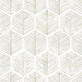 OSECAGE Geometric Peel and Stick Wallpaper Boho Contact Paper 17.3''×197'' | Modern Self Adhesive Wallpaper Removable White and Beige Wall Paper Decorative for Bedroom Bathroom Cabinets Decor Vinyl Roll