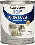 Rust-Oleum 267335 Painter's Touch Latex Acrylic Paint, Satin Stone Gray 32 Fl Oz (Pack of 1)