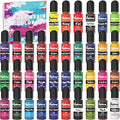 Epoxy Resin Pigment - 36 Color Liquid Translucent Colorant, Highly Concentrated Dye for DIY Jewelry Making, AB Coloring Paint, Craft 6ml Each