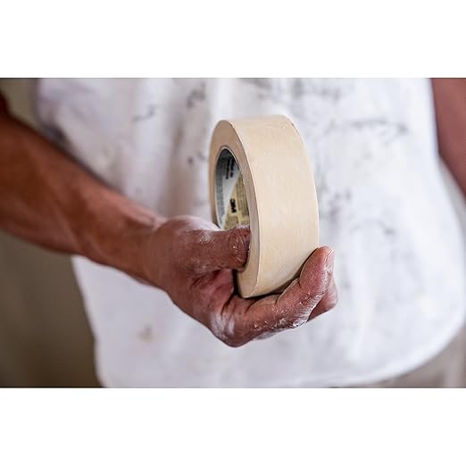 Scotch Contractor Grade Masking Tape, 0.94 inches by 60.1 Yards (540 Yards Total), 2020, 9 Rolls (Pack of 4)
