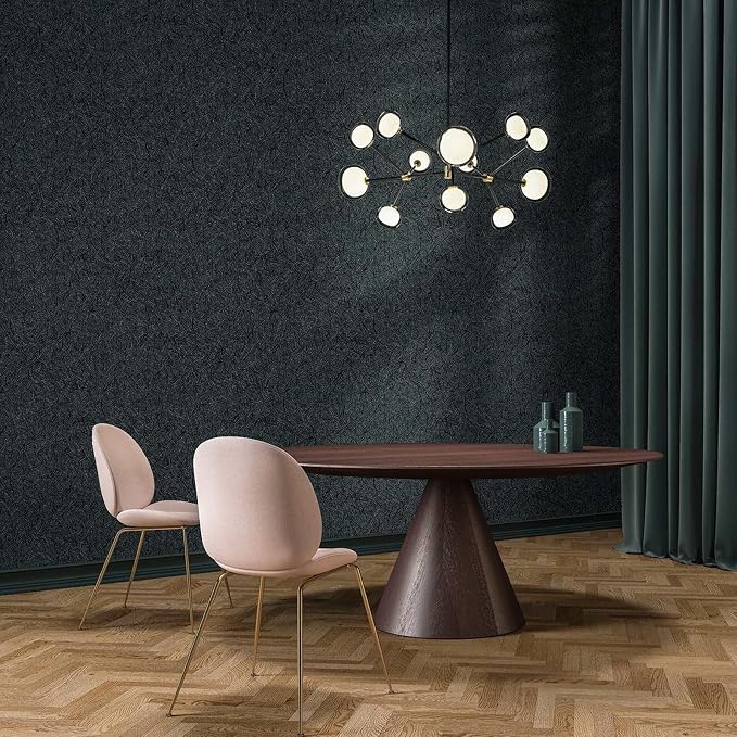Dark Green Peel and Stick Self Adhesive Wallpaper Countertop Contact Paper | Removable Waterproof Bathroom 15.7" X 393.7" Kitchen Vinyl Wrap for Cabinet Countertops Wall Counter Top Paper