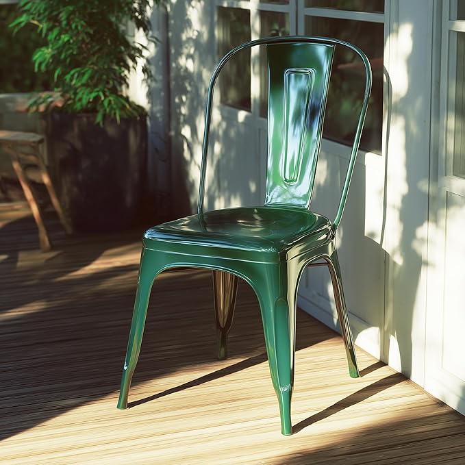 EVOLVE Multi-Purpose Alkyd Enamel – Interior Exterior Oil-Based Paint for Wood, Metal, Concrete, & Masonry, High-Gloss, Rust & Abrasion Resistant (Hunter Green, 1 Gallon)