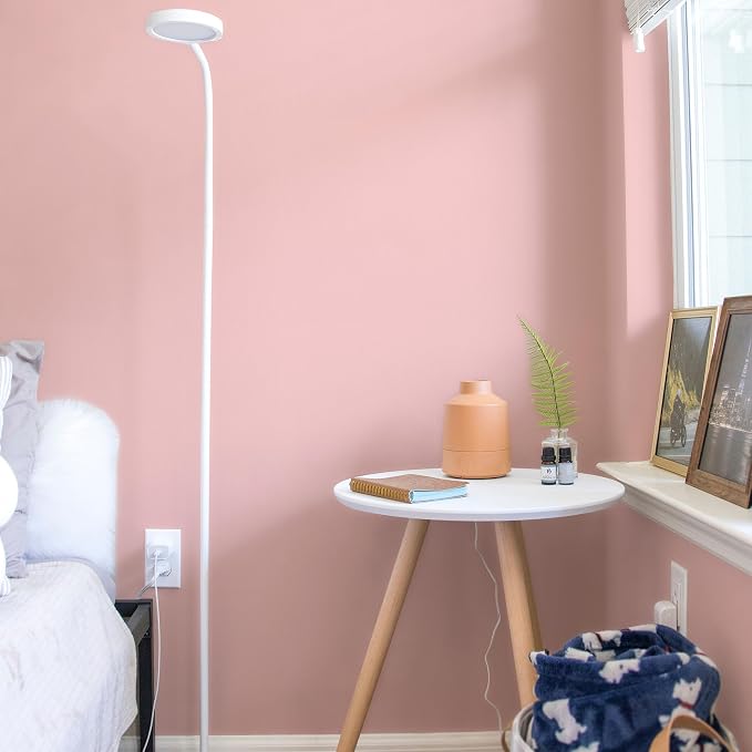 Rugreat Matte Pink Peel and Stick Wallpaper Solid Modern 591inL 15.7inW | Pink Contact Paper for Cabinets Self Adhesive Wallpaper for Bedroom Table Texture Contact Paper for Furniture Waterproof