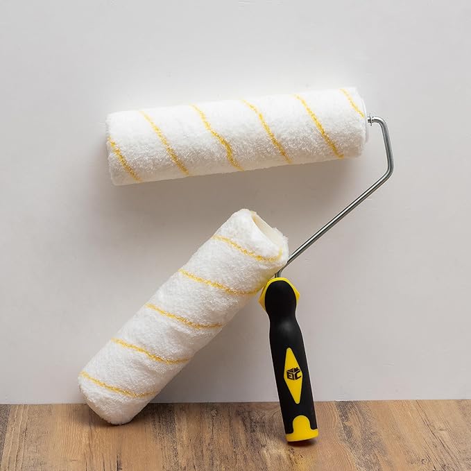Bates- Paint Roller Covers, 9", Pack of 18, Covers for Paint Rollers 9 Inch, 9 Inch Paint Roller Covers, Paint Roller Cover, Paint Roller Covers 9 Inch, Large Paint Roller Covers